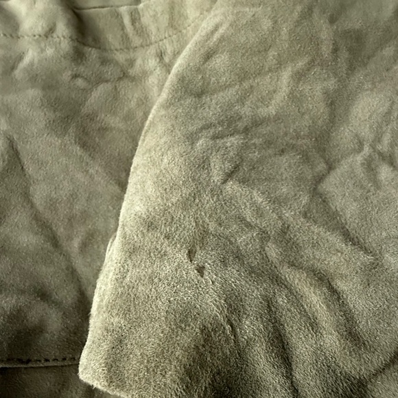 NWOT Zara ZW Collection 100% Suede Leather Jacket - Picture 10 of 12